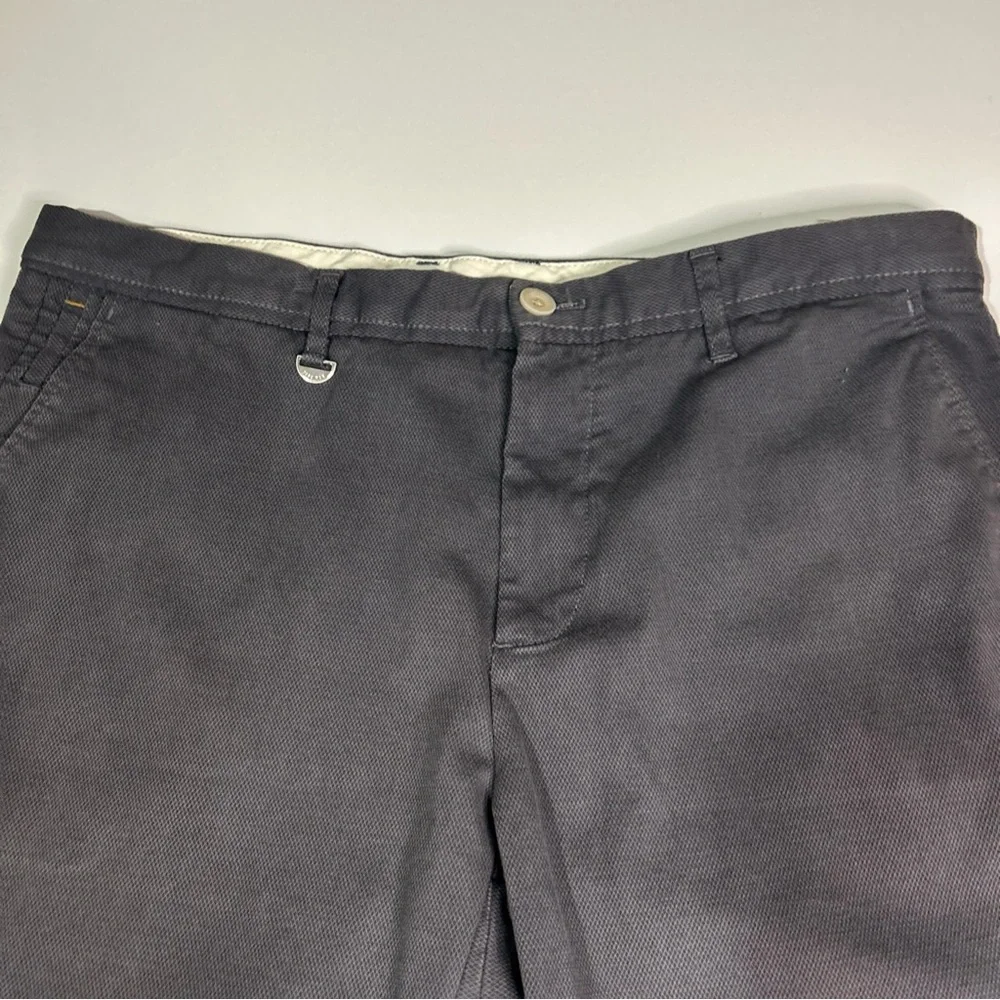 Zara Pants Men’s 34 Grey Business Casual Chinos Straight Leg Flat Front